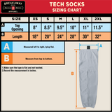 Biggby Barbarians Sublimated Tech Socks