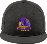 Youngstown Phantoms New Era Shadow Heather Striped Flat Bill Snapback Cap