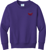 York Devils Youth Core Fleece Crewneck Sweatshirt